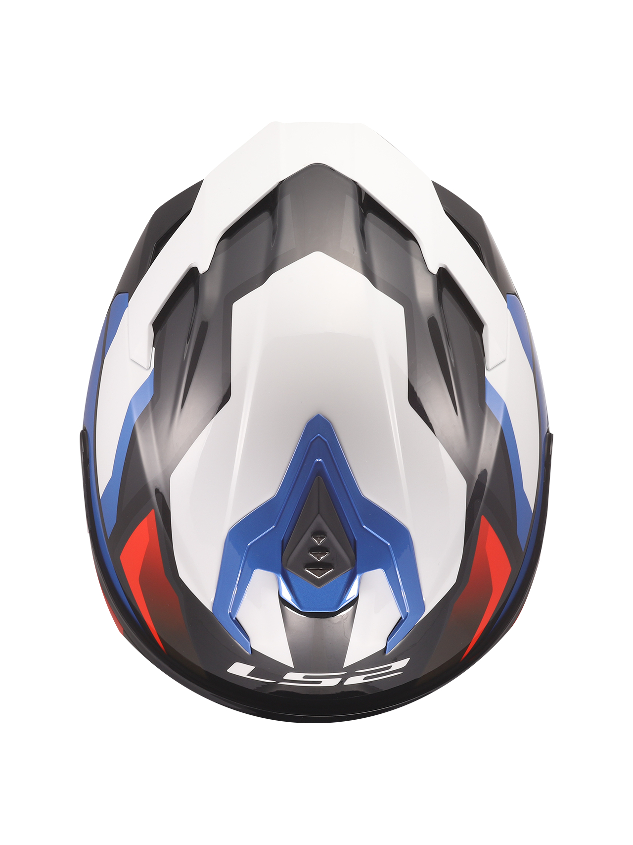 LS2 FF817 CHALLENGER II VIPER WHITE BLUE RED 5 LS2 FF817 CHALLENGER II VIPER WHITE BLUE RED 5