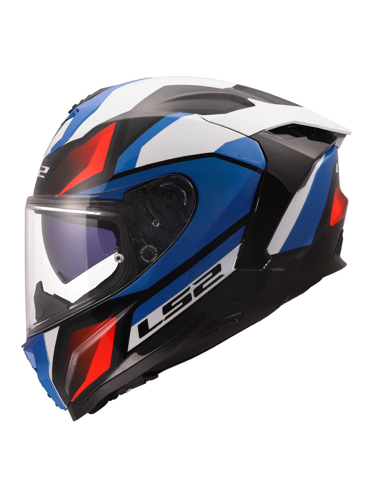LS2 FF817 CHALLENGER II VIPER WHITE BLUE RED 6 LS2 FF817 CHALLENGER II VIPER WHITE BLUE RED 6