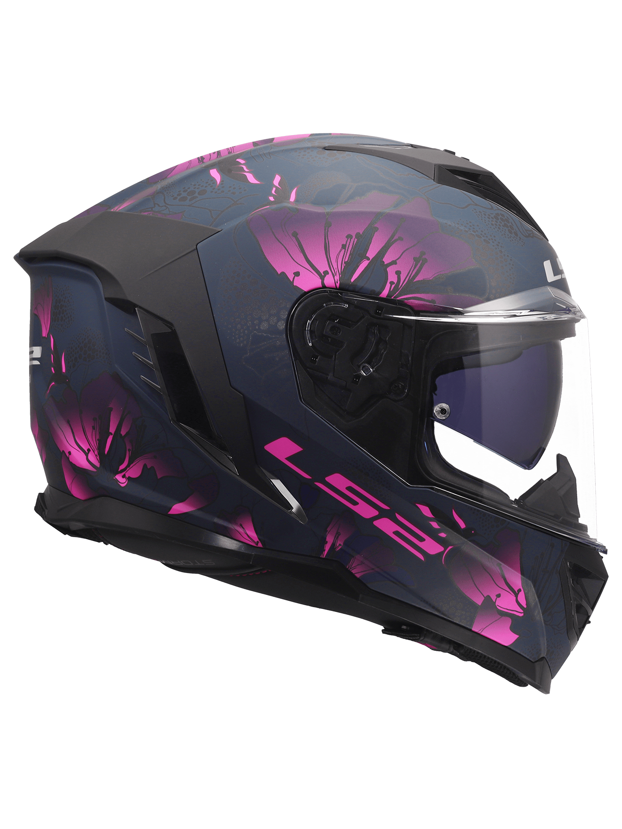 LS2 FF818 STORM III BURST BLACK PINK 8