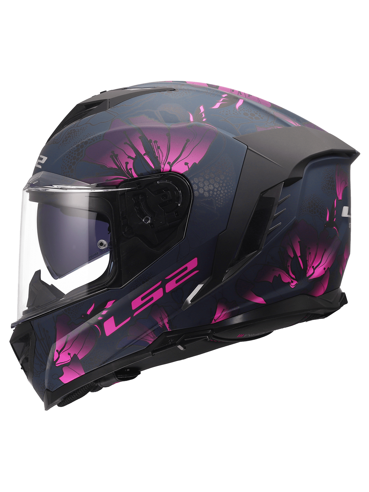 LS2 FF818 STORM III BURST BLACK PINK 4