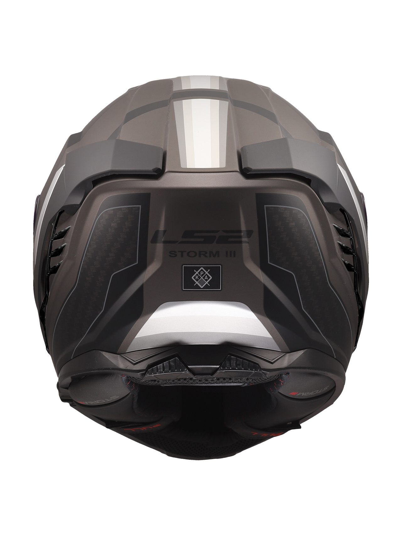 LS2 FF818 STORM III SPORTY BLACK GREY 6