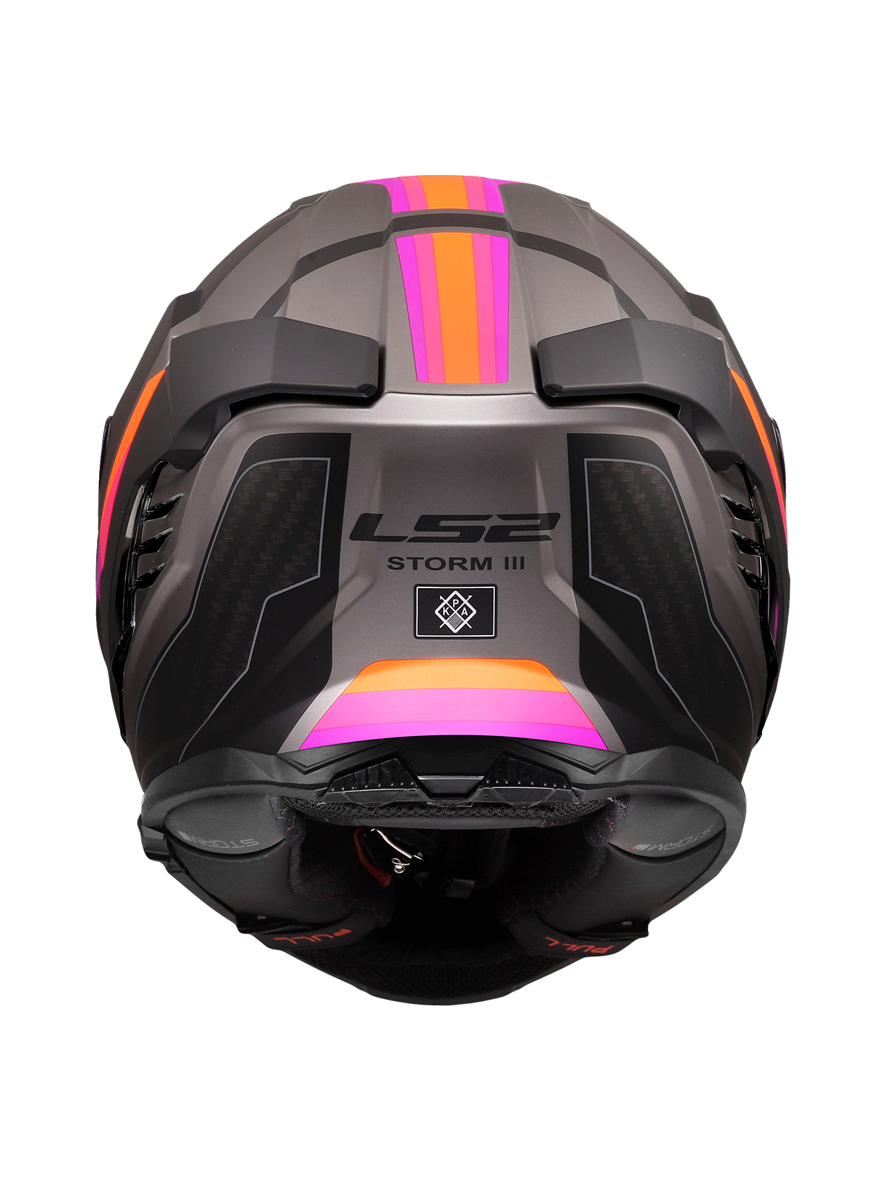 LS2 FF818 STORM III SPORTY GREY PURPLE 1 LS2 FF818 STORM III SPORTY GREY PURPLE 1