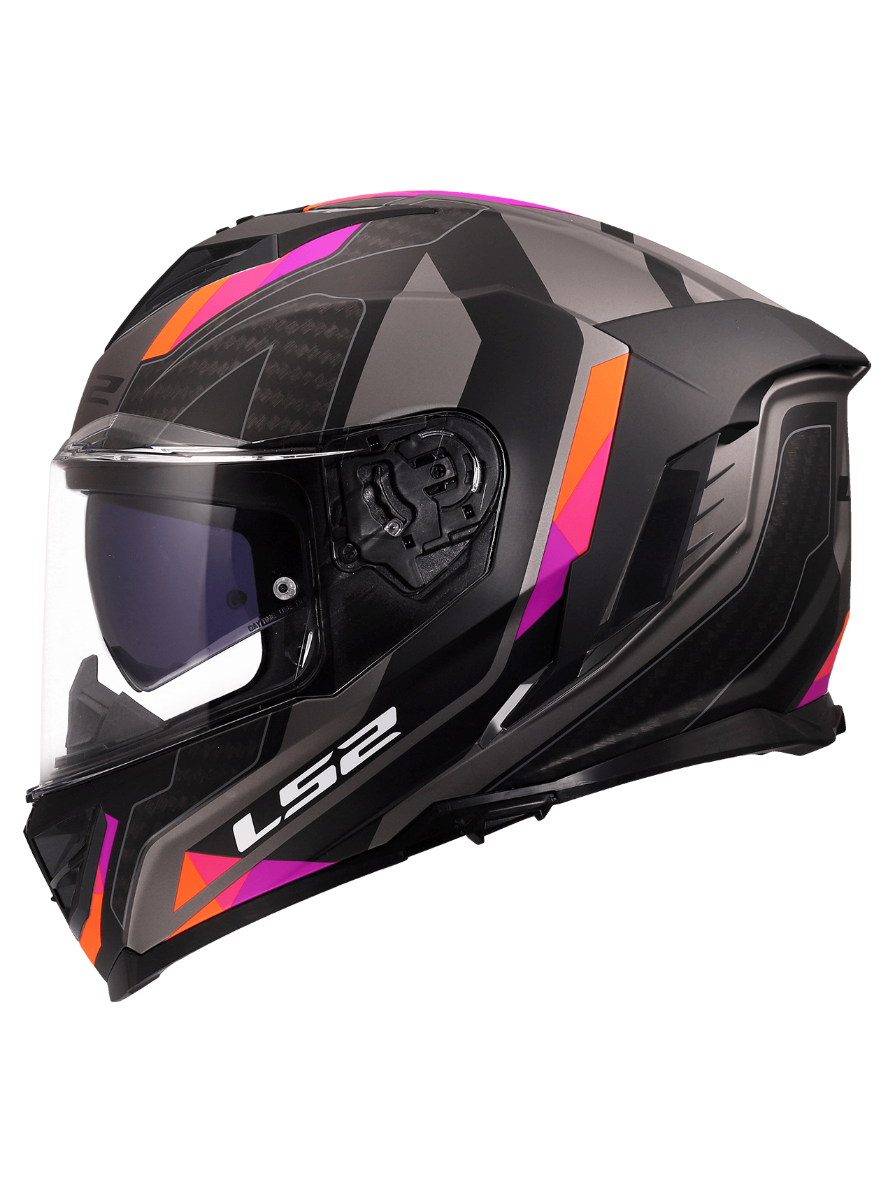 LS2 FF818 STORM III SPORTY GREY PURPLE 7