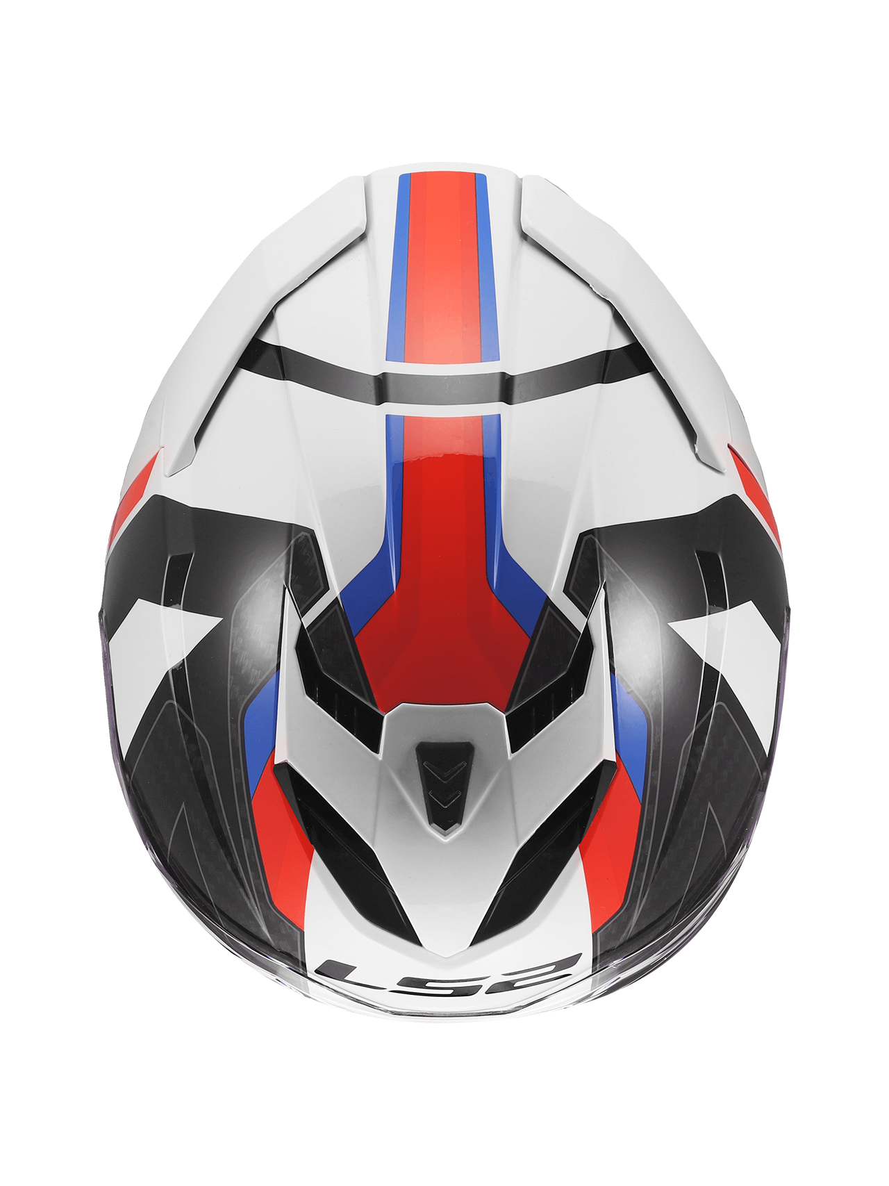 LS2 FF818 STORM III SPORTY WHITE BLUE RED 5