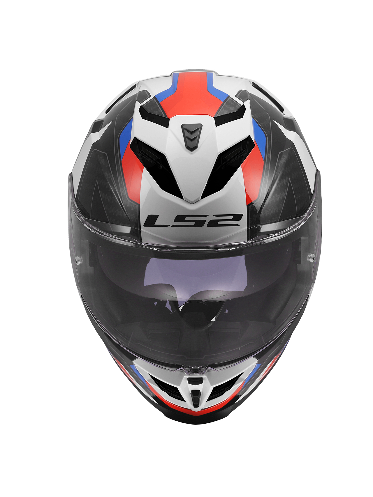 LS2 FF818 STORM III SPORTY WHITE BLUE RED 7