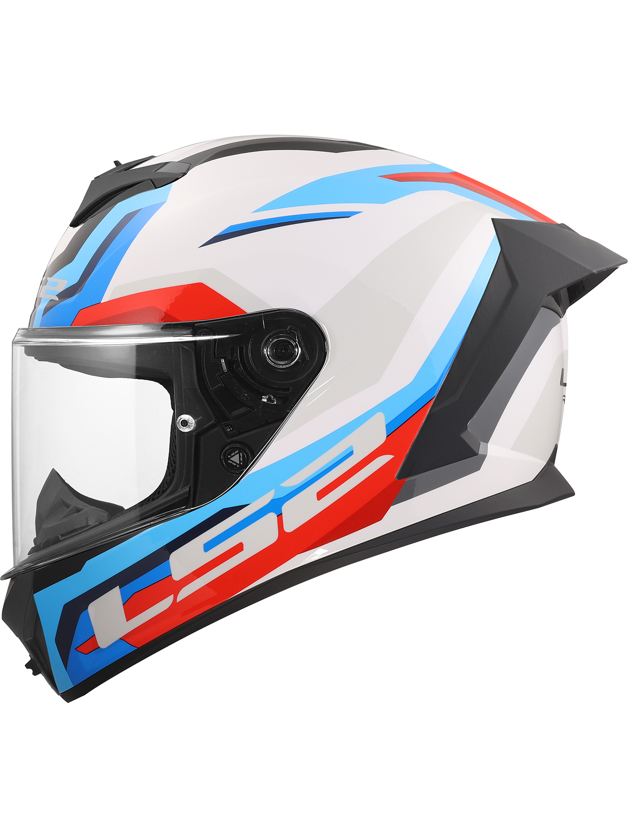 LS2 FF820 RAPID III HYPER WHITE BLUE RED LS2 FF820 RAPID III HYPER WHITE BLUE RED