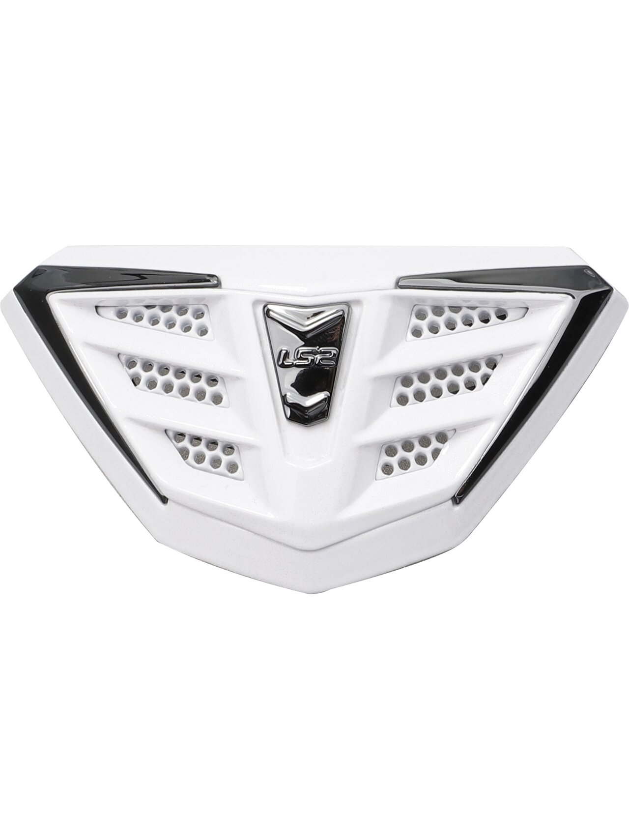 LS2 FF900 AIR VENT CHIN GLITTER WHITE LS2 FF900 AIR VENT CHIN GLITTER WHITE