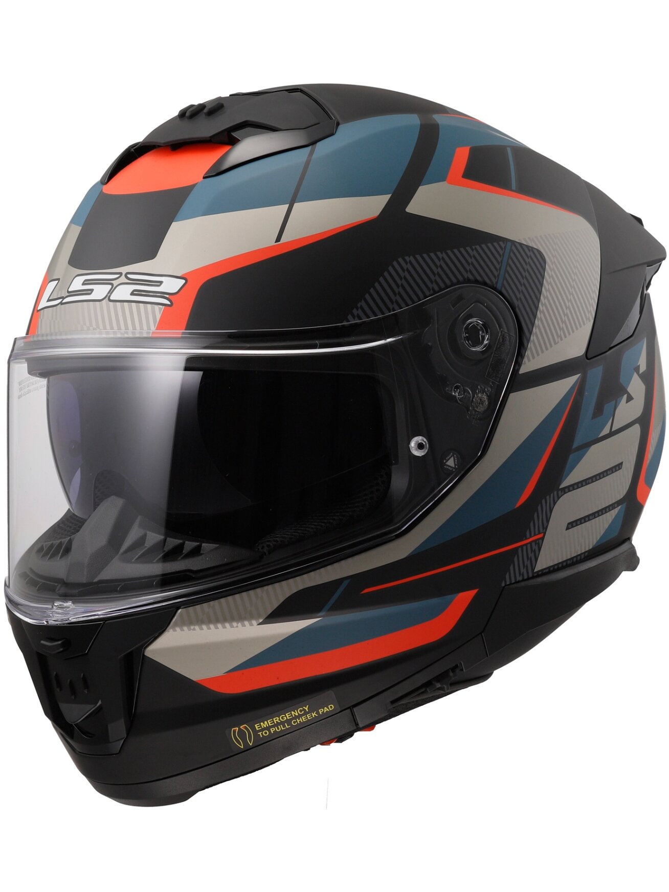 LS2 FF808 STREAM II ROAD M.BLACK BLUE-06