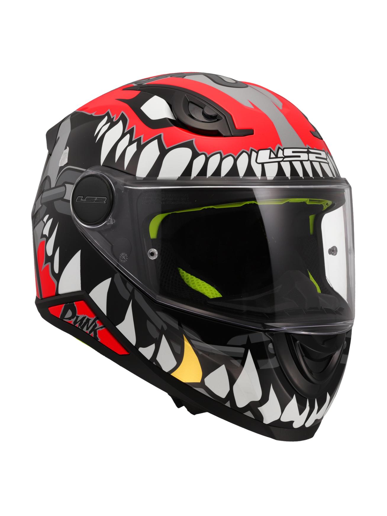 LS2 FF812 KID PUNK GREY RED S 2