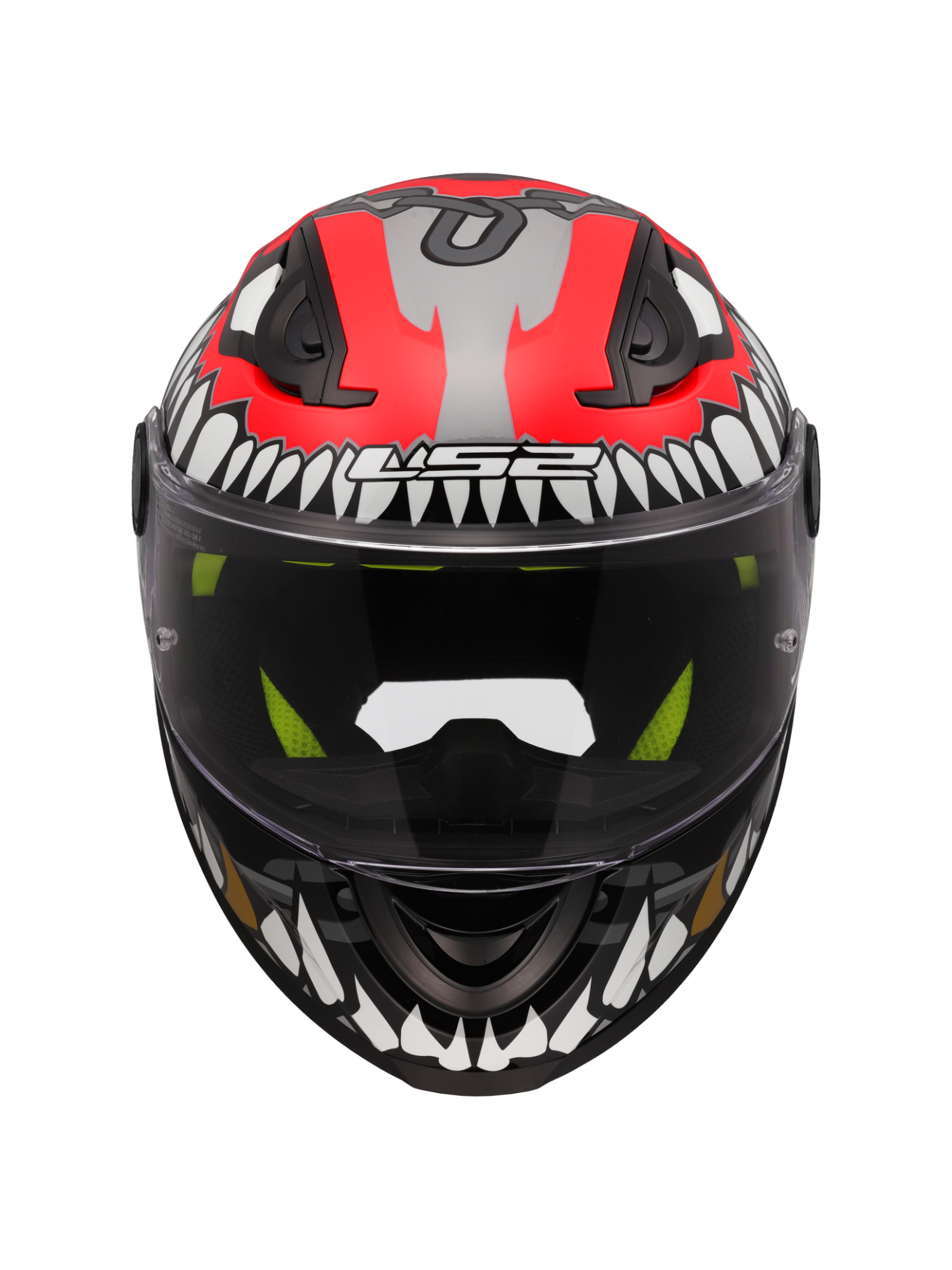 LS2 FF812 KID PUNK GREY RED S 3