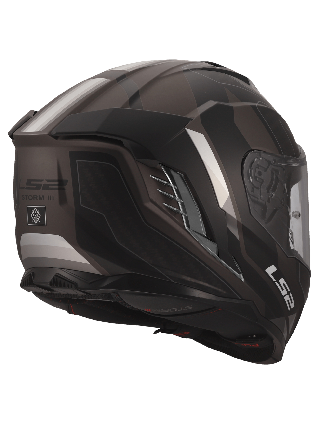 LS2 FF818 STORM III SPORTY BLACK GREY 1