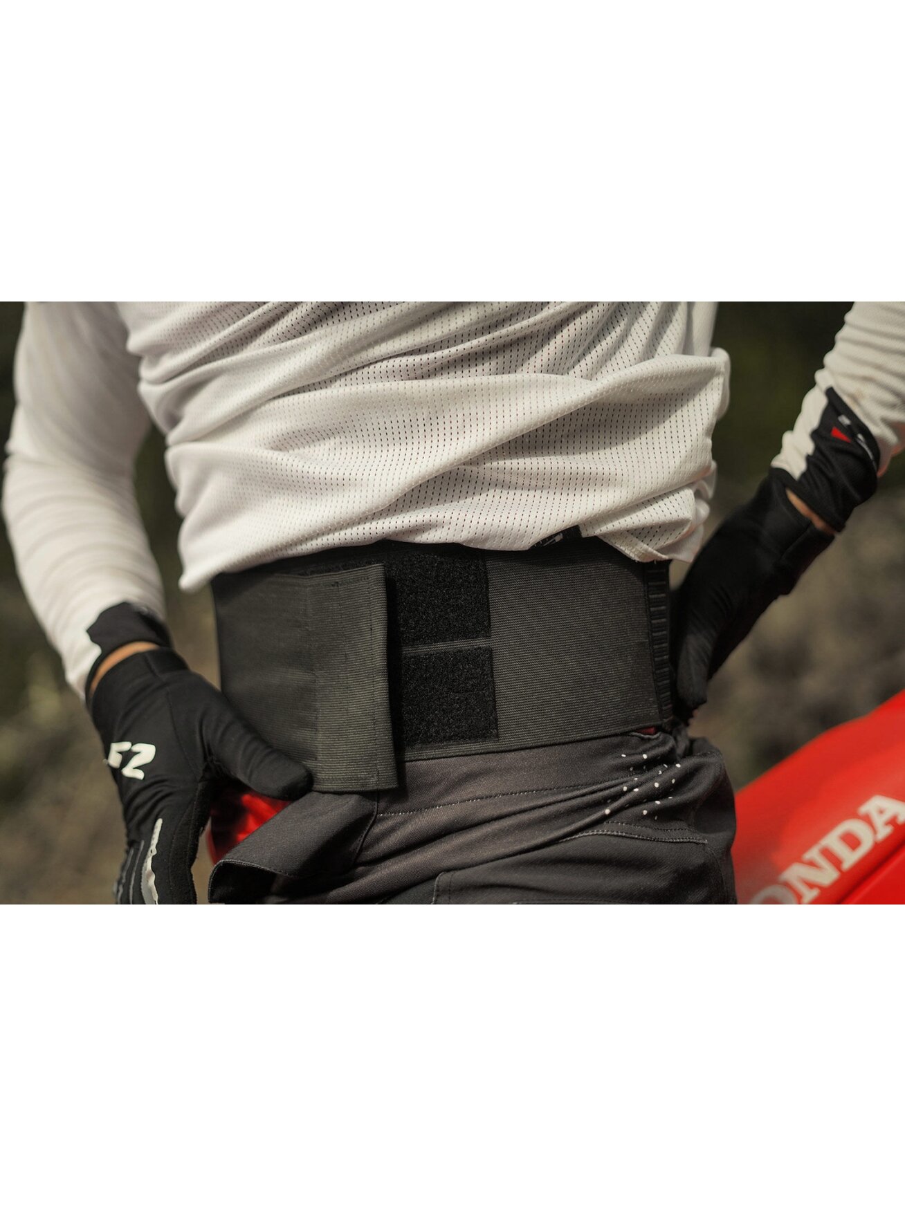 LS2 KOKU KIDNEY BELT BLACK H-V YELLOW 3