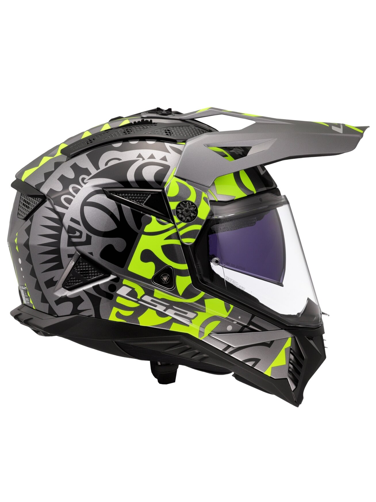 LS2 MX702 PIONEER II RANGI H-VIS YELLOW-06 5