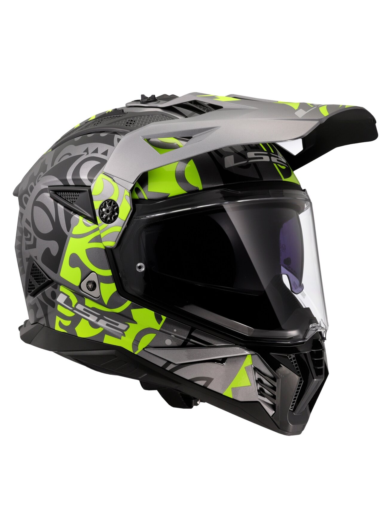 LS2 MX702 PIONEER II RANGI H-VIS YELLOW-06 6 LS2 MX702 PIONEER II RANGI H-VIS YELLOW-06 6