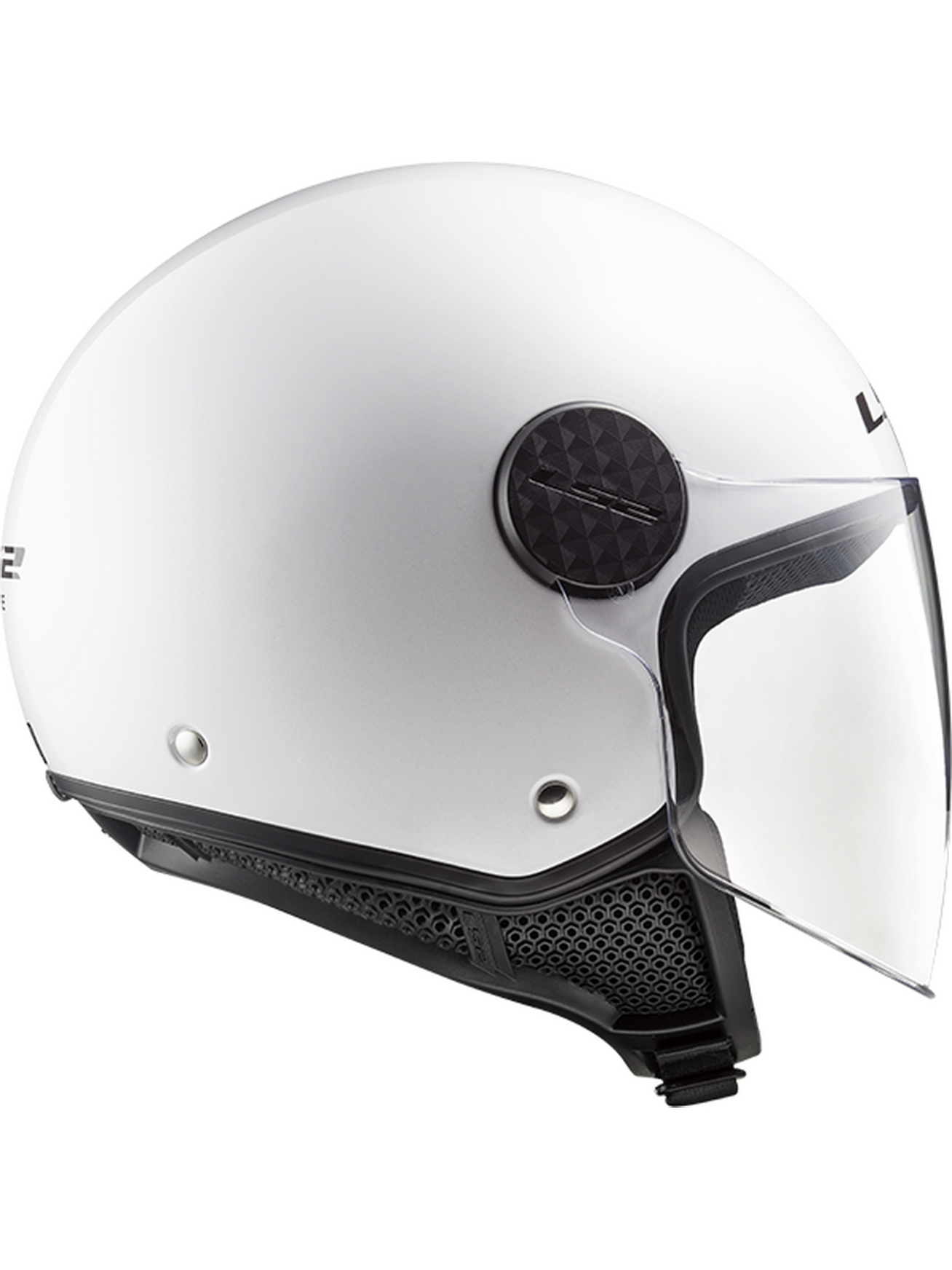 LS2 OF558 SPHERE II SOLID GLOSS WHITE-06 3