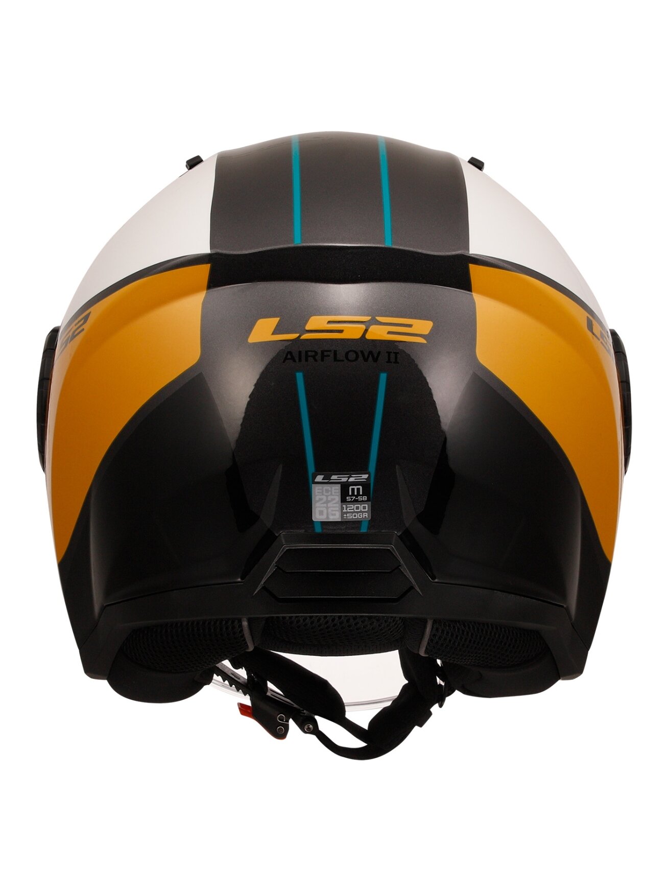LS2 OF616 AIRFLOW II COVER WHITE BROWN-06 3