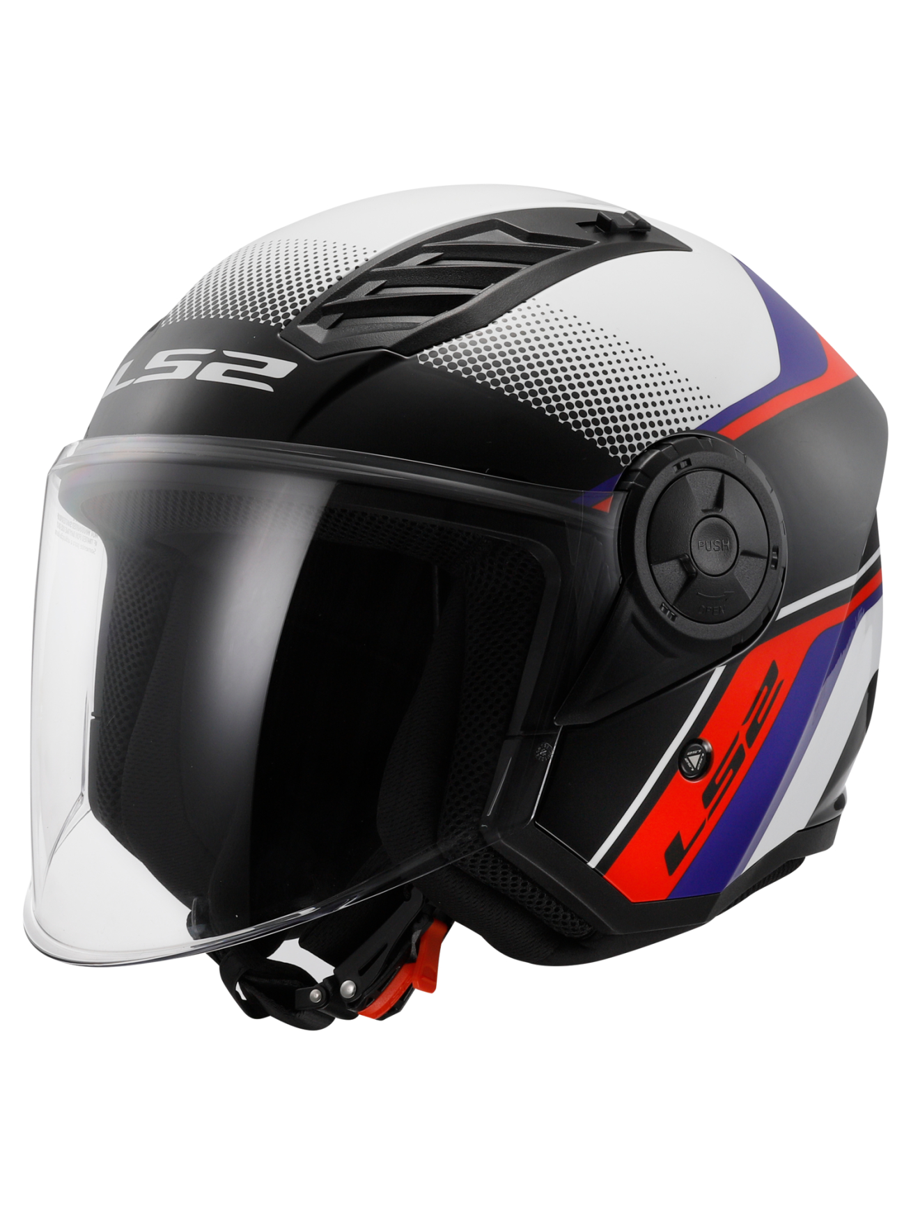 LS2 OF616 AIRFLOW II RUSH WHITE BLUE RED-06
