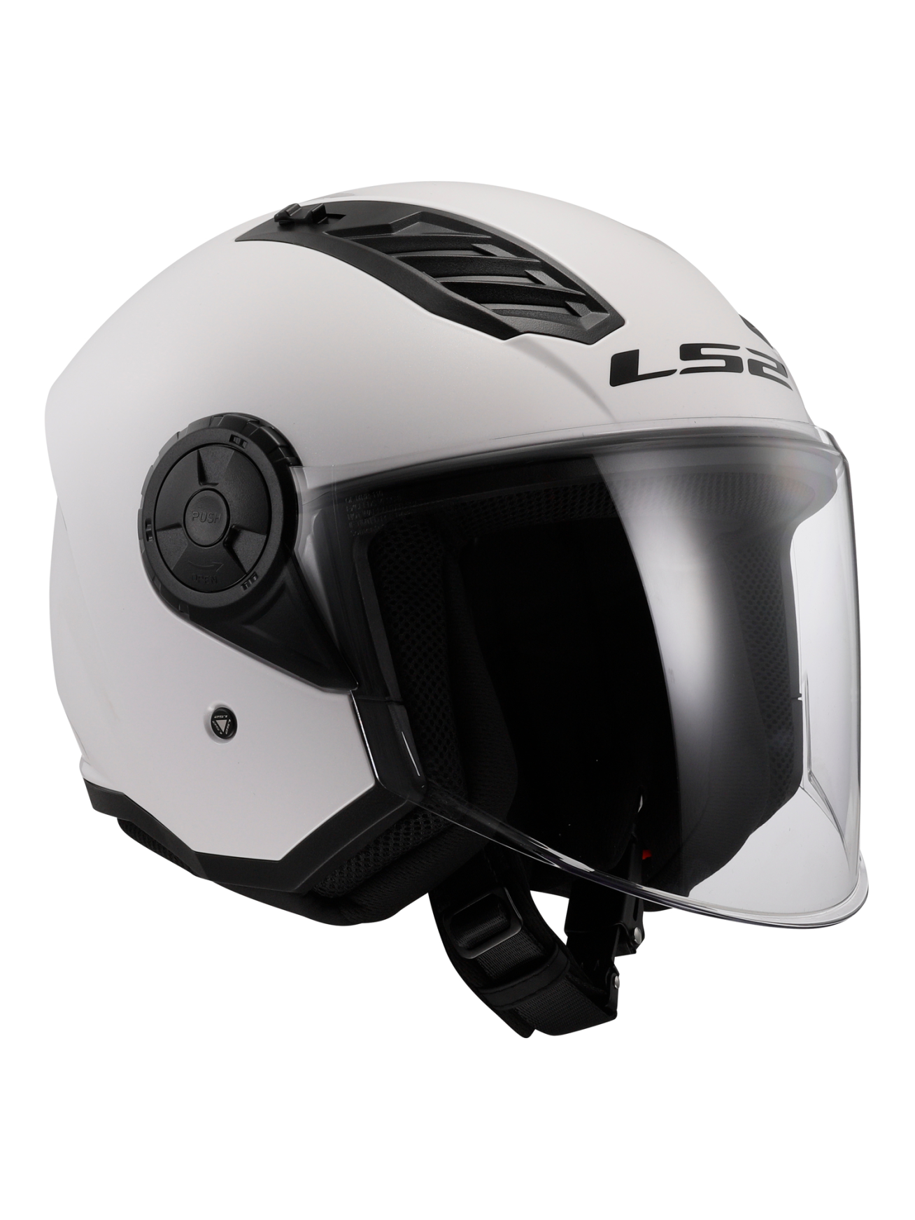 LS2 OF616 AIRFLOW II SOLID GLOSS WHITE-06 6 LS2 OF616 AIRFLOW II SOLID GLOSS WHITE-06 6