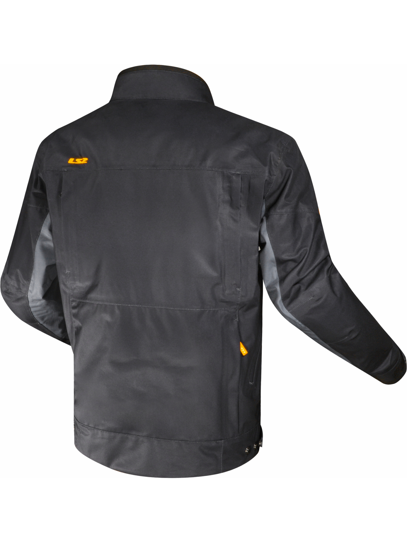 LS2 TITANIUM MAN JACKET BLUE H-V ORANGE 2