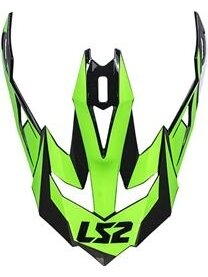 LS2 MX470 PEAK NIMBLE BLACK WHITE GREEN LS2 MX470 PEAK NIMBLE BLACK WHITE GREEN