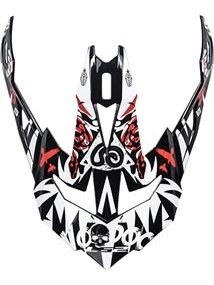 LS2 MX470 PEAK VOODOO BLACK WHITE RED LS2 MX470 PEAK VOODOO BLACK WHITE RED