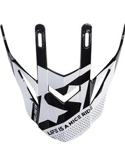 LS2 MX437 PEAK BLOCK WHITE RED LS2 MX437 PEAK BLOCK WHITE RED
