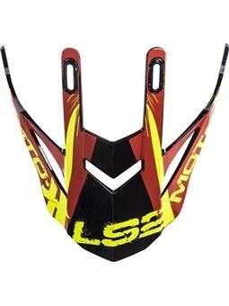 LS2 MX437 PEAK GATOR RED LS2 MX437 PEAK GATOR RED