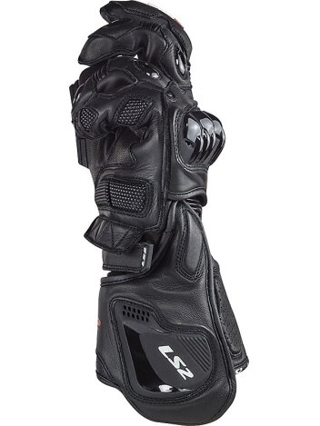 LS2 SWIFT RACING GLOVES BLACK 1 LS2 SWIFT RACING GLOVES BLACK 1