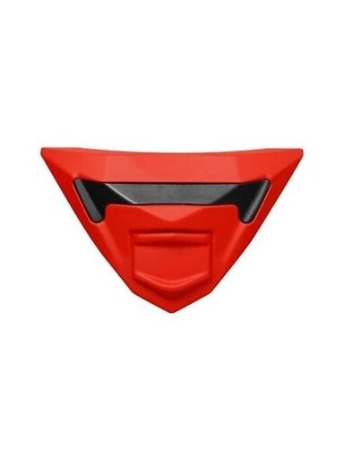 LS2 AIR VENT CHIN GLOSS RED FF800