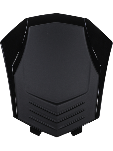 LS2 AIR VENT TOP MATT BLACK/ FOR CHROME FF399