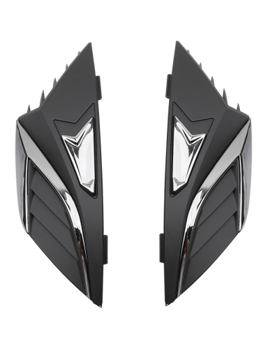 LS2 AIR VENT UPPER MATT BLACK FF900
