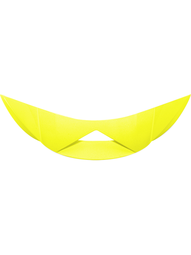 LS2 FF390 AIR VENT BACK HI VIS YELLOW (BOLD) FF390