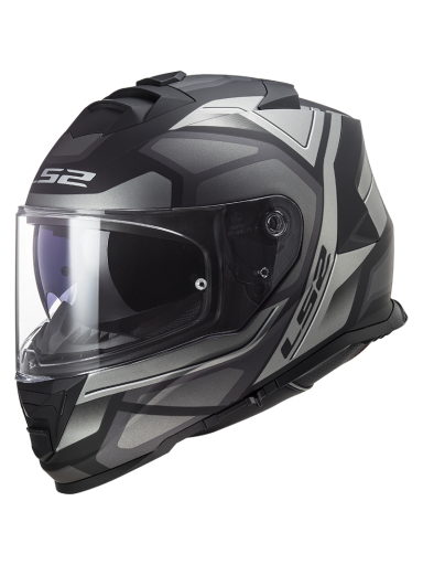 LS2 FF800 STORM II FASTER MATT TITANIUM-06