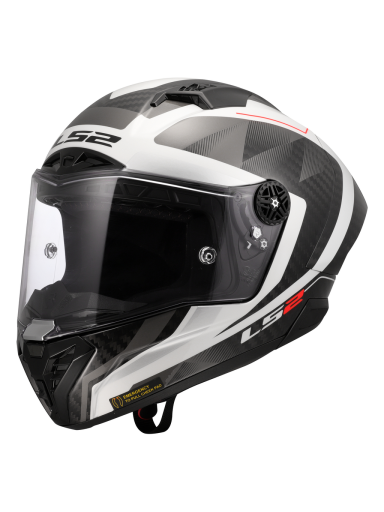 LS2 FF805 THUNDER GP AERO RAUTE WHITE GREY-06