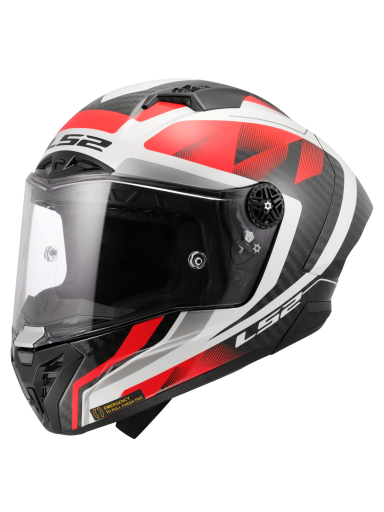 LS2 FF805 THUNDER GP AERO RAUTE WHITE RED-06