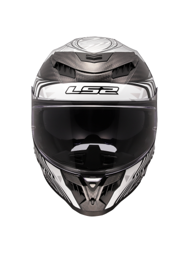 LS2 FF807 DRAGON ENTHUM SILVER