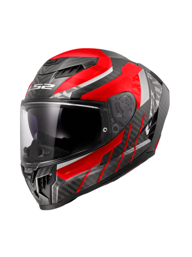 LS2 FF807 DRAGON TRAX RED