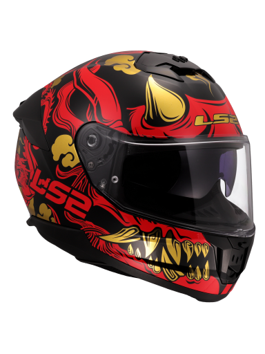 LS2 FF808 STREAM II DRAKO BLACK RED-06