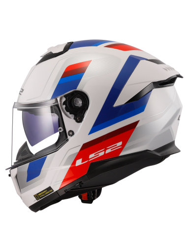 LS2 FF808 STREAM II VINTAGE WHITE BLUE RED-06