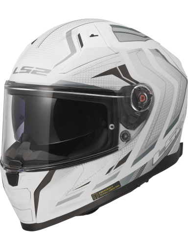 LS2 FF811 VECTOR II ALIZER M.WHITE SILVER-06