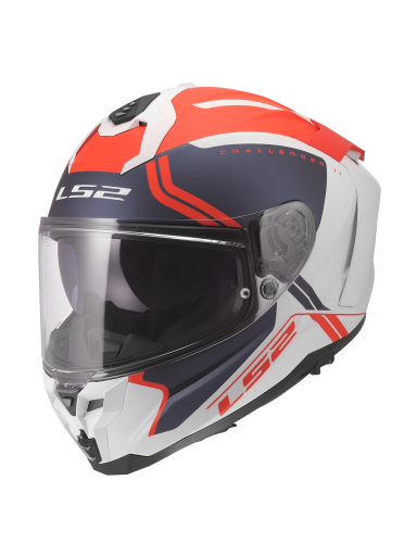 LS2 FF817 CHALLENGER II TITAN WHITE BLUE RED