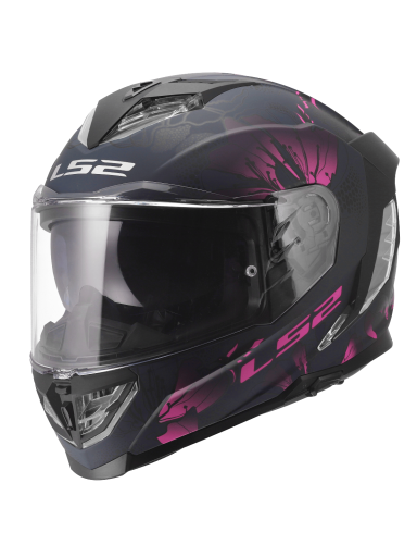 LS2 FF818 STORM III BURST BLACK PINK
