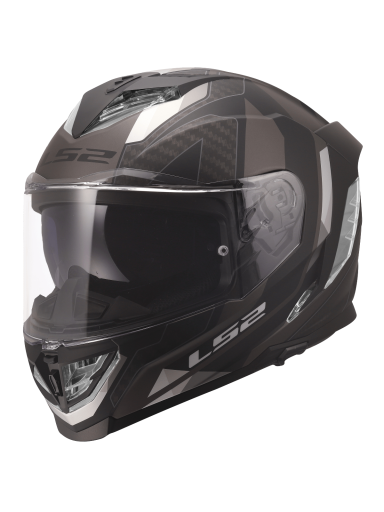 LS2 FF818 STORM III SPORTY BLACK GREY