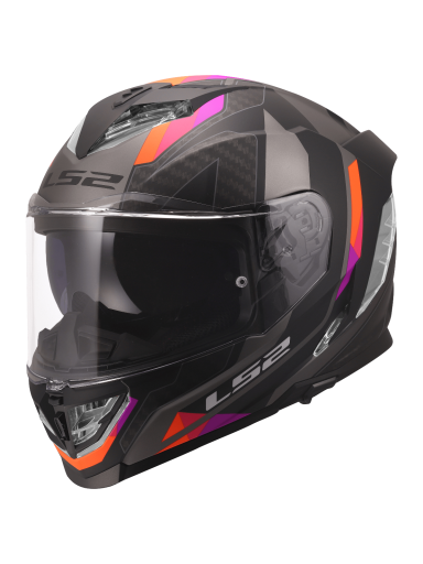 LS2 FF818 STORM III SPORTY GREY PURPLE