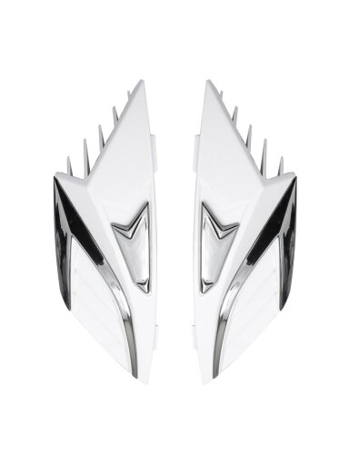 LS2 FF900 AIR VENT UPPER GLITTER WHITE