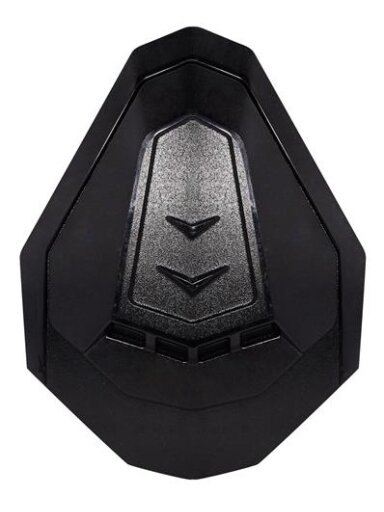 LS2 FF908 AIR VENT TOP GLOSS BLACK