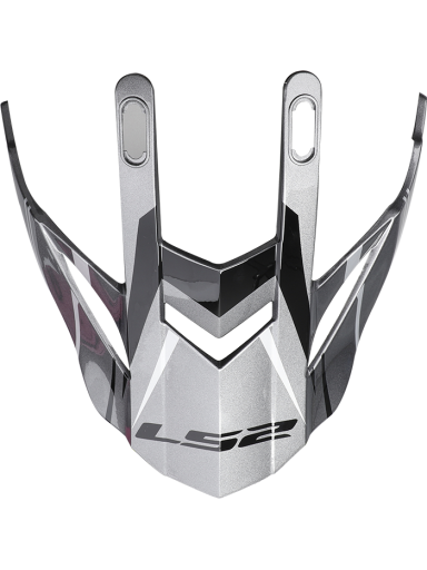 LS2 MX436 EVO PEAK KNIGHT TITANIUM WHITE