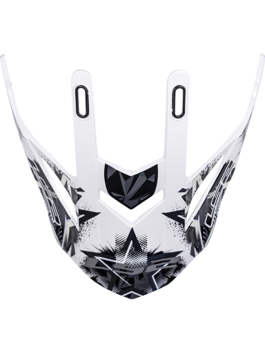 LS2 MX436 PEAK CHAOS WHITE BLACK