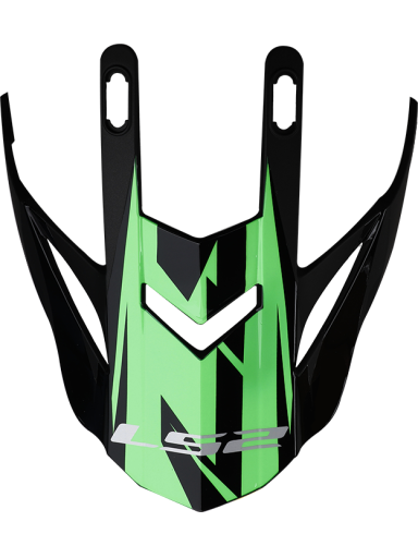 LS2 MX437 EVO PEAK ROAR BLACK GREEN