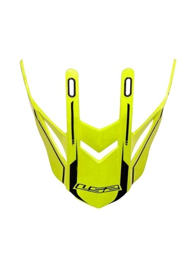 LS2 MX437 PEAK CORE MATT HI VIS YELLOW